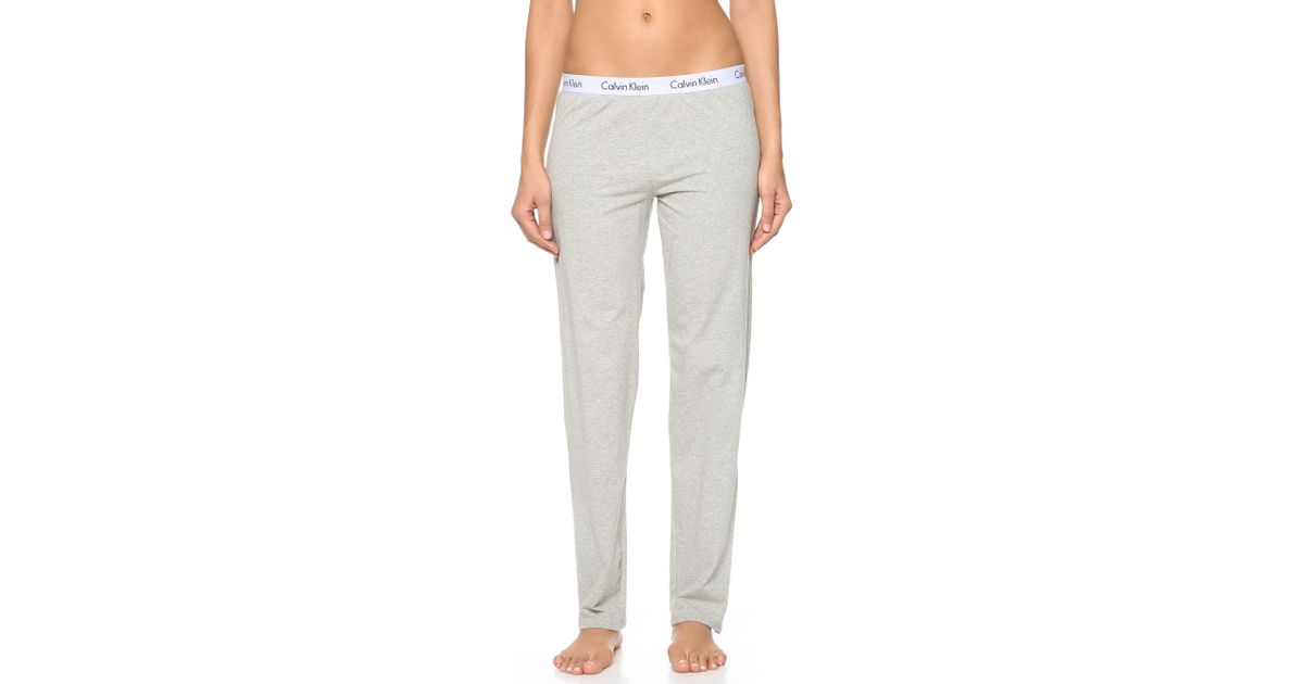 Calvin Klein Underwear, Pants & Jumpsuits, Nwot Calvin Klein Modern Cotton  Sleep Leggings In Heather Grey Gray Skinny Pant