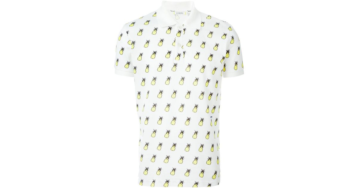 pineapple polo shirt