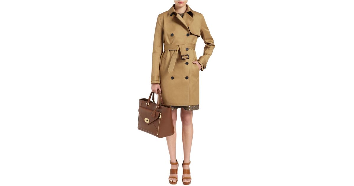 Mulberry Trench Coat In Camel Natural Lyst Mulberry Trench Coat In Camel Natural, Mulberry Trench Coat