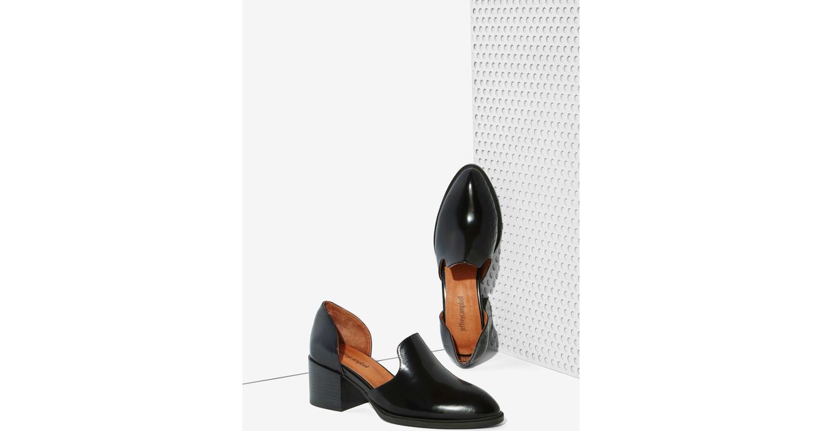 jeffrey campbell appeal leather loafer