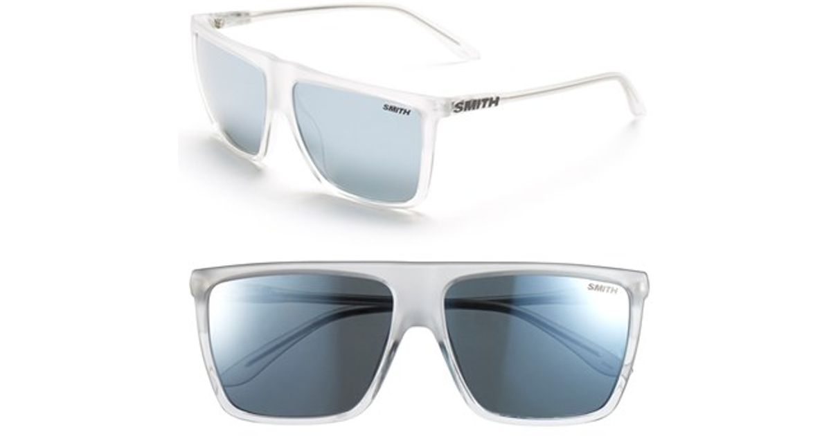 Smith Optics Cornice 59mm Sunglasses Crystal Split Platinum