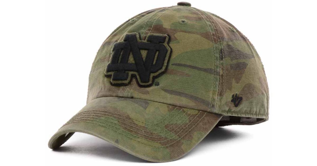 47 Brand Notre Dame Fighting Irish Movement Franchise Cap in Green for Men  | Lyst