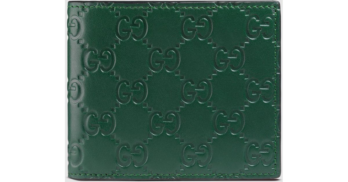 gucci wallet green