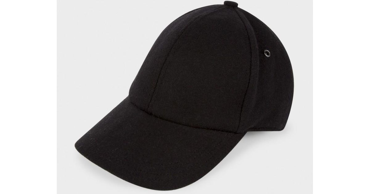 black paul smith cap