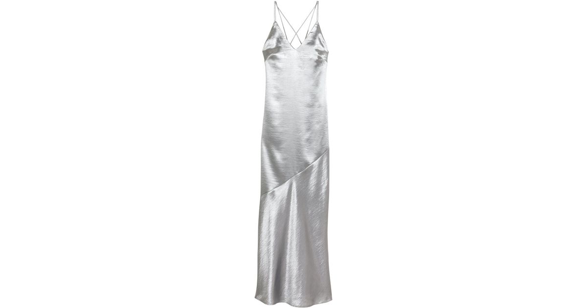 H&M Metallic Dress | Lyst Canada