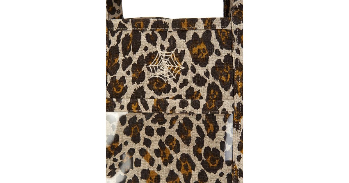 Charlotte Olympia Ami Leopard-Print Canvas Tote | Lyst