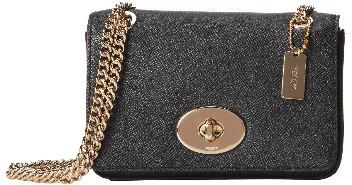 black chain crossbody
