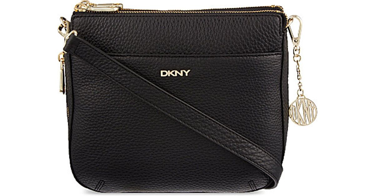 dkny black cross body bag