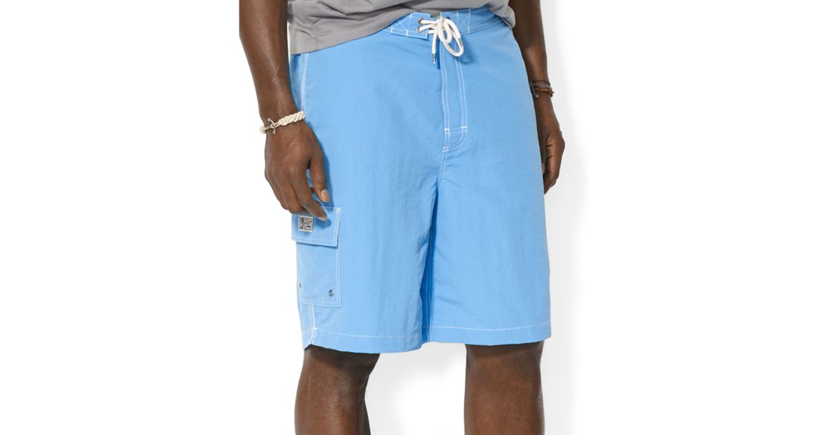 Ralph Lauren Polo Big and Tall Kailua Swim Trunks in Blue for Men Lyst