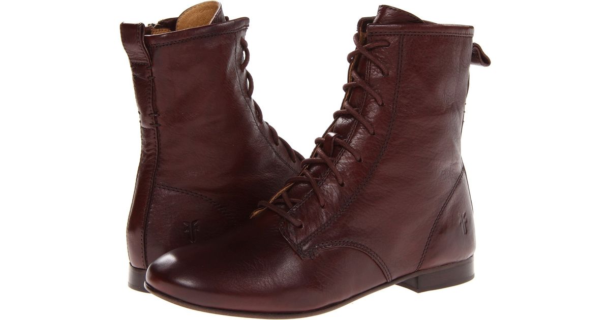 frye jillian lace up