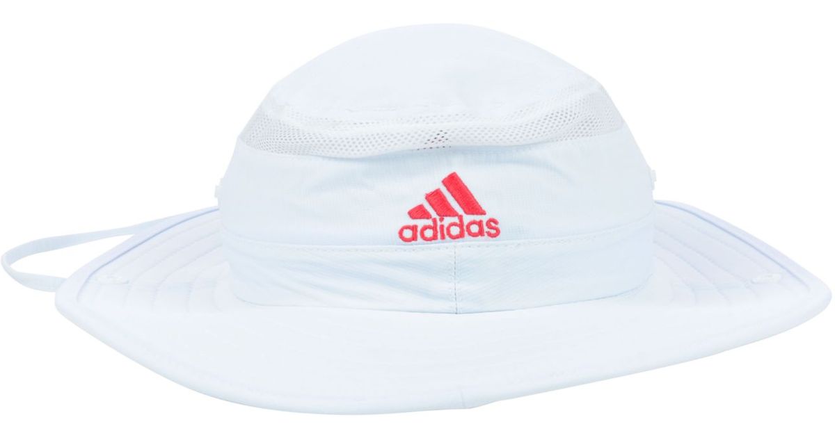 adidas Men's adidas White Louisville Cardinals On-Field Baseball Fitted Hat