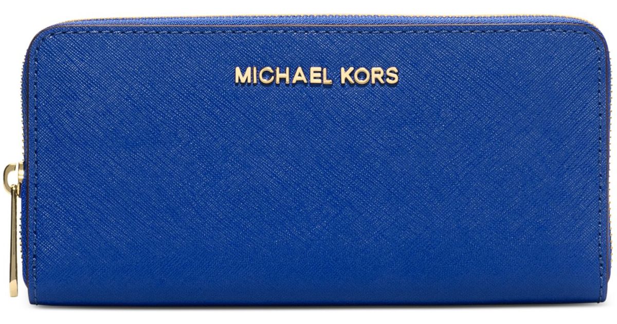 michael kors royal blue wallet