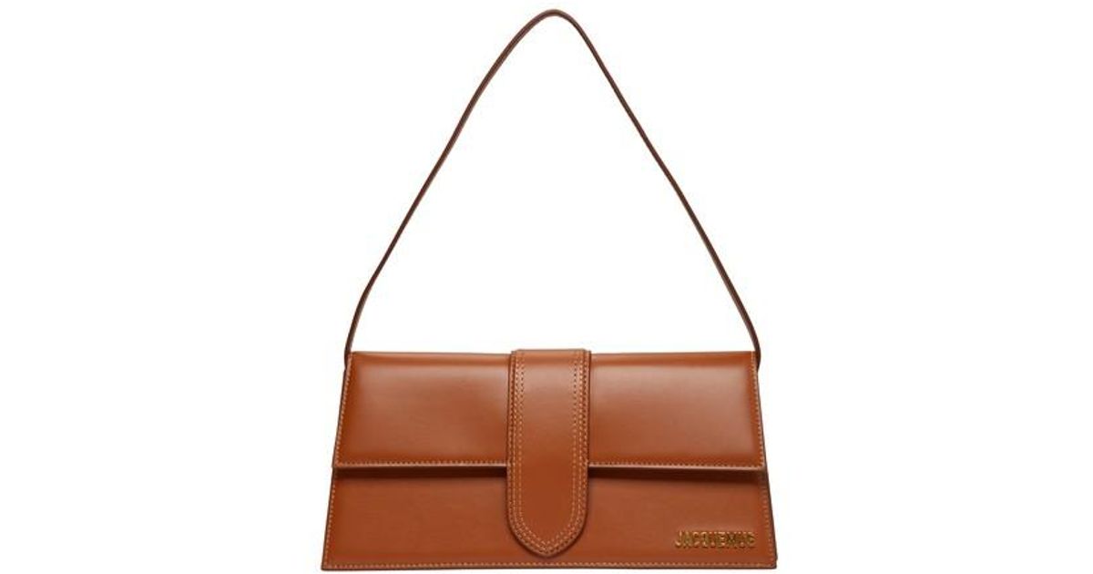 Jacquemus Leather Le Bambino Long Bag in Light_brown (Brown) Lyst