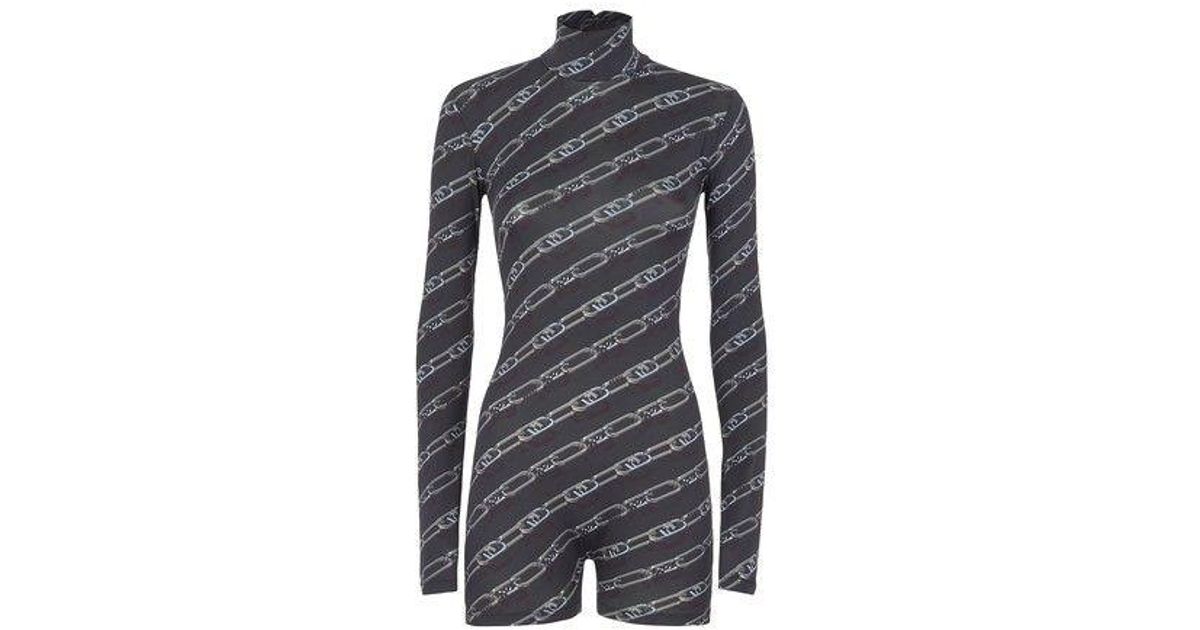 Fendi Bodysuit in Black Lyst