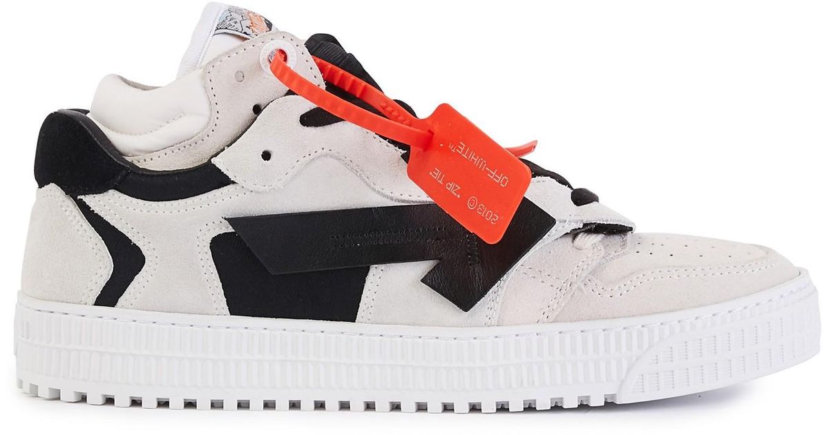 off white red trainers