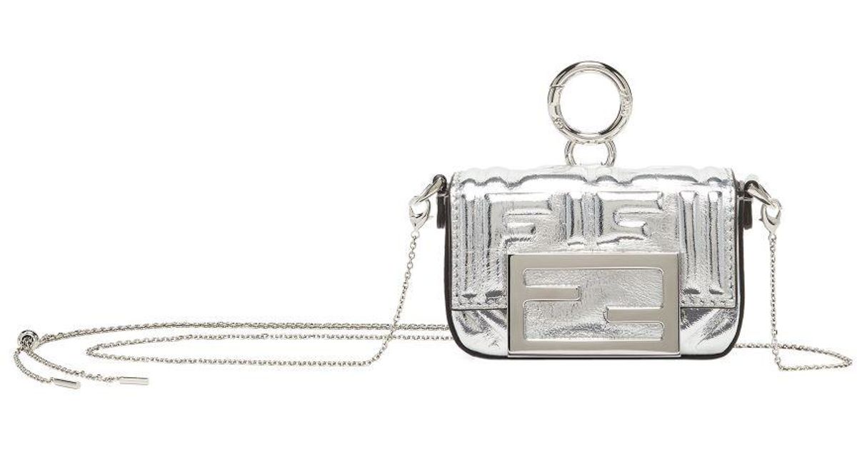 Fendi nano 2024 baguette charm