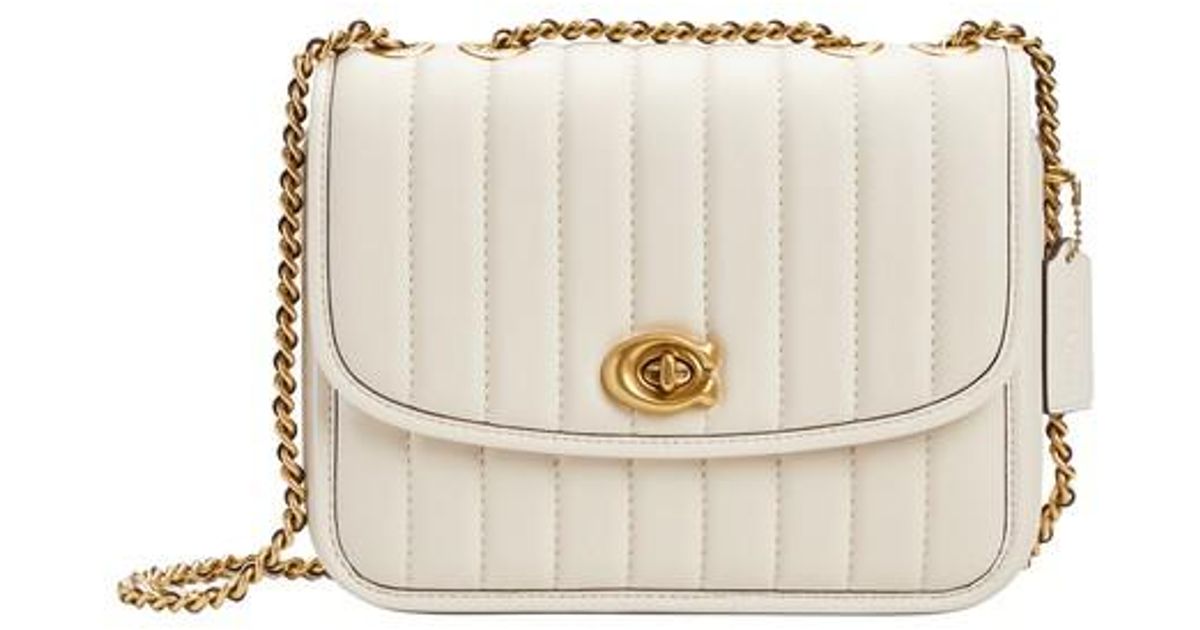 COACH Quilted Madison Shoulder Bag | Lyst