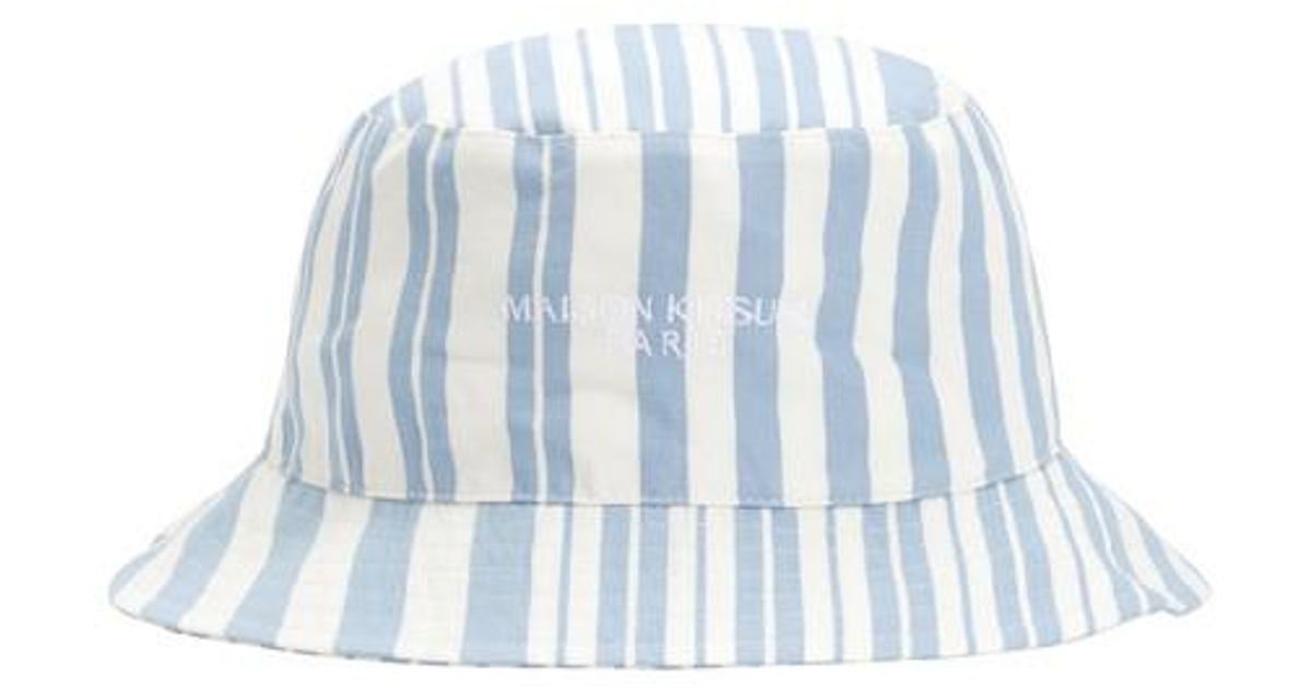 Maison Kitsuné Cotton Bucket Hat in 