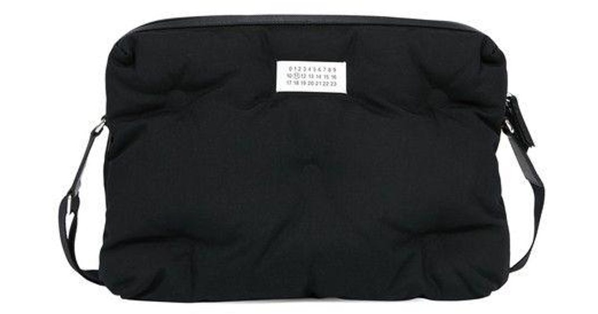 Maison Margiela Glam Slam Sport Computer Bag in Black | Lyst