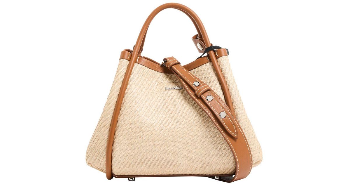 Max Mara Summer Marine Xs Bag in Natural | Lyst Max Mara Summer Marine Xs Bag in Natural | Lyst