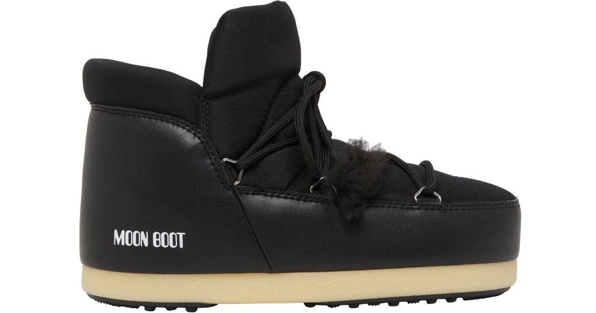 Moon Boot Nylon Evx Pumps Boots in Black | Lyst