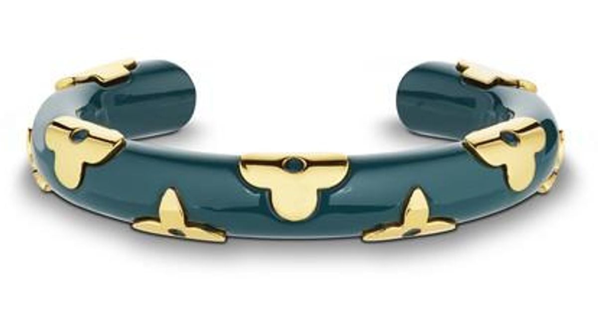 Louis Vuitton Neo Split Bracelet - Green, Brass Wrap, Bracelets - LOU770404