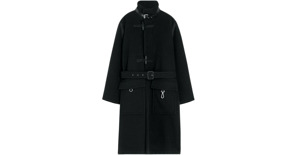LEMAIRE FW23 MAXI DUFFLE COAT 46