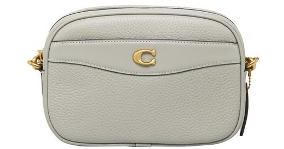 COACH Camera Bag In Leather in Grey Lyst Australia