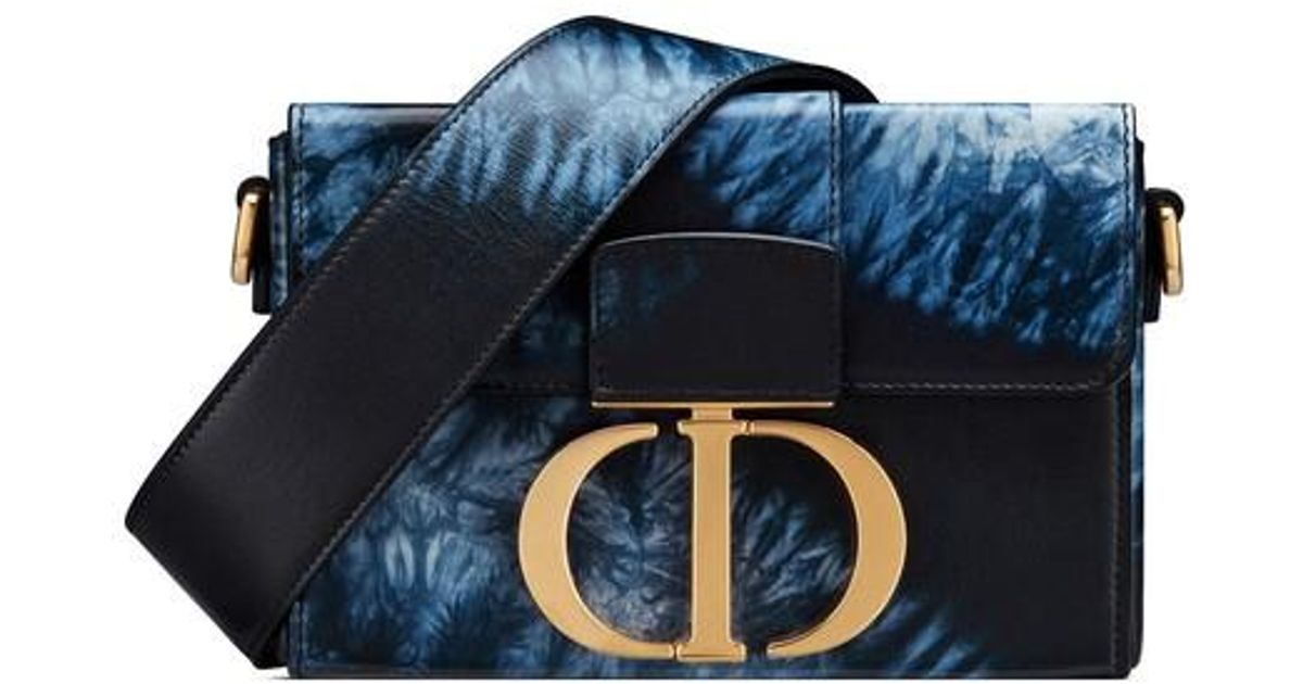 Christian Dior Oblique 30 Montaigne Box Bag - Blue Shoulder Bags, Handbags  - CHR359608
