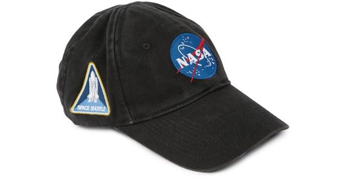 Balenciaga Nasa Cap in Black for Men | Lyst Balenciaga Nasa Cap in Black for Men | Lyst