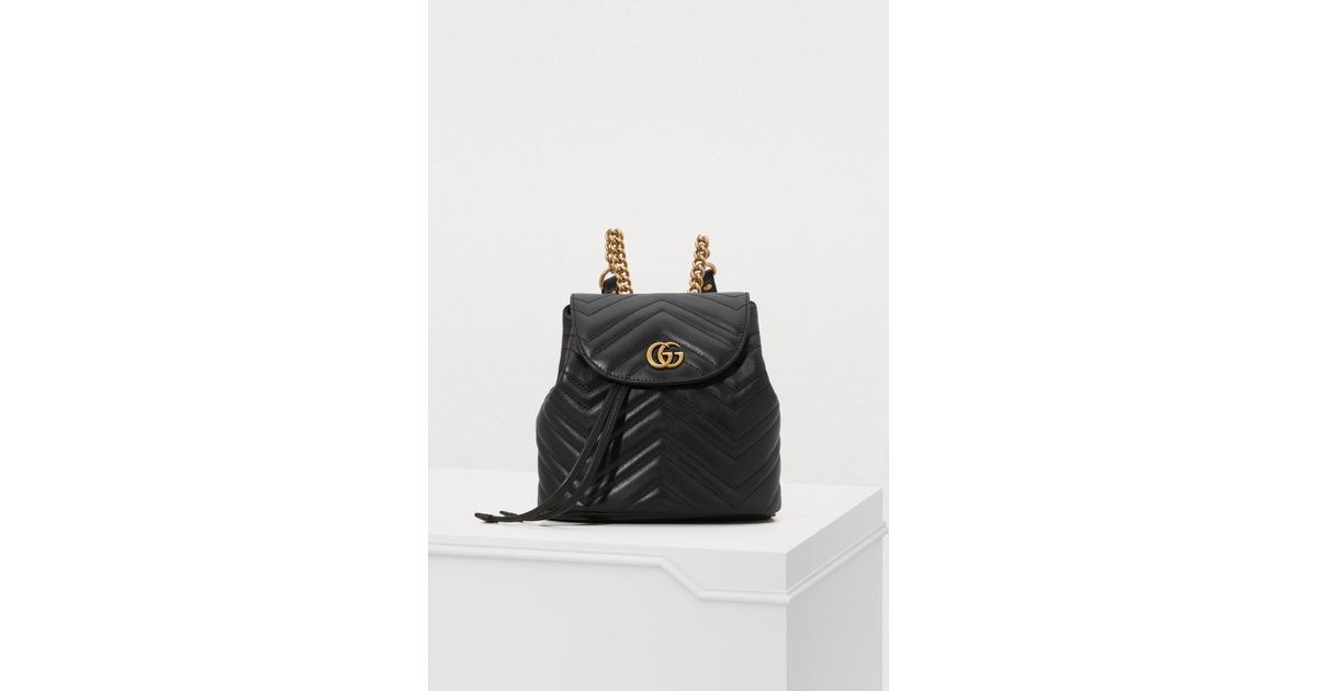 Gg marmont 2.0 cheap matelassé leather mini backpack