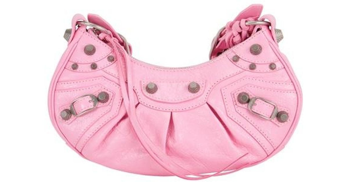 Balenciaga Le Cagole Xs Shoulder Bag in Pink Lyst