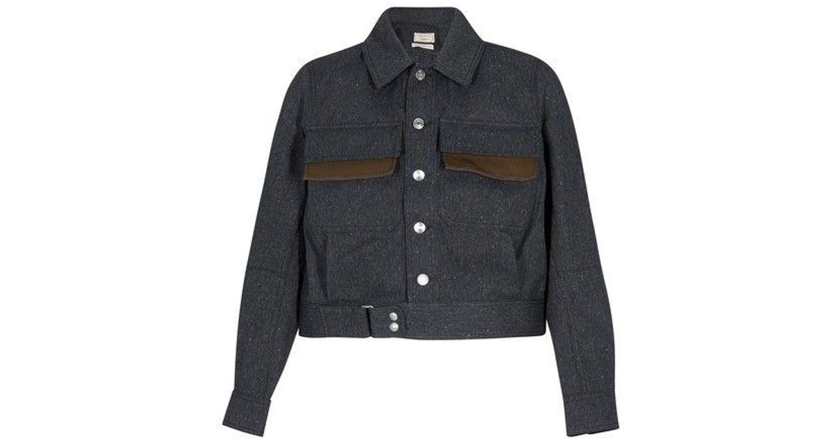 MAISON KITSUNE Jacquard Cocoon Jacket | nate-hospital.com