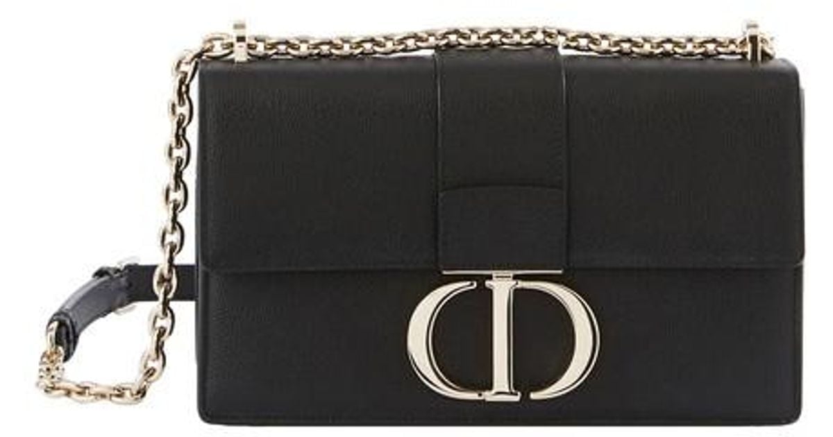 Dior Montaigne 30 Black Smooth Calfskin Bag - Klueles - shop on klueles