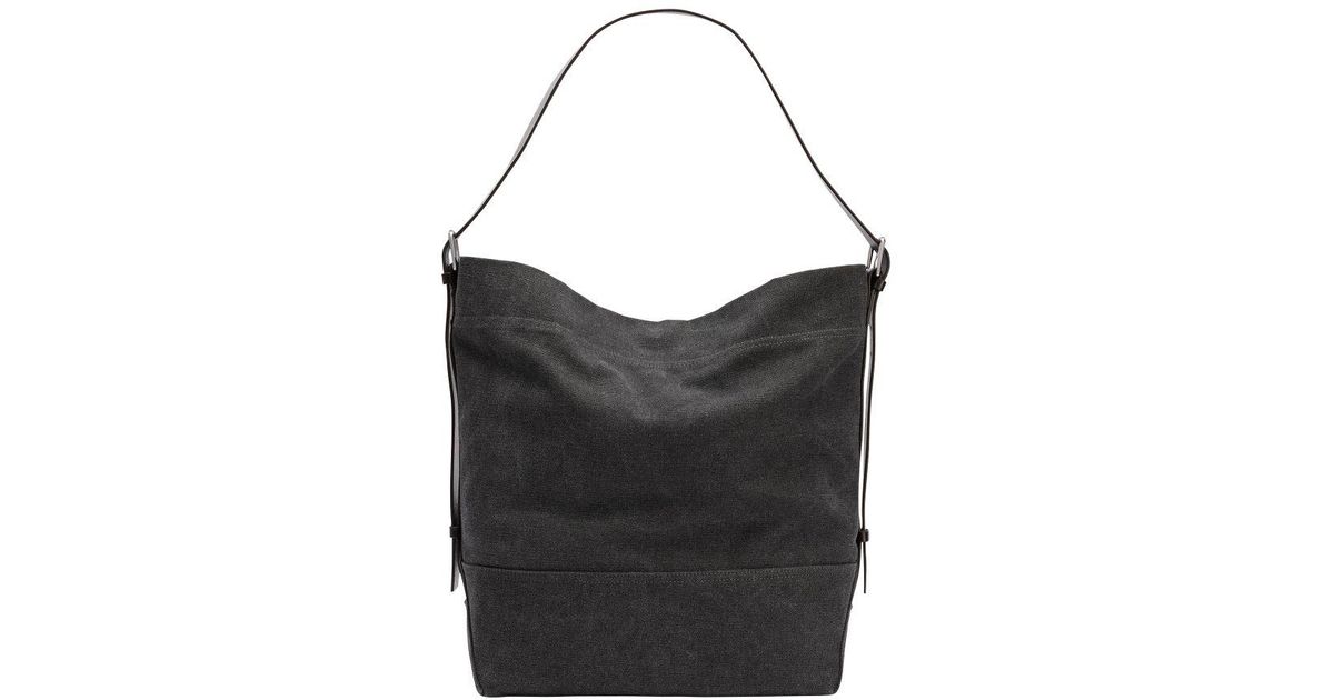 Lemaire Belted Tote Bag in Black | Lyst Lemaire Belted Tote Bag in Black | Lyst
