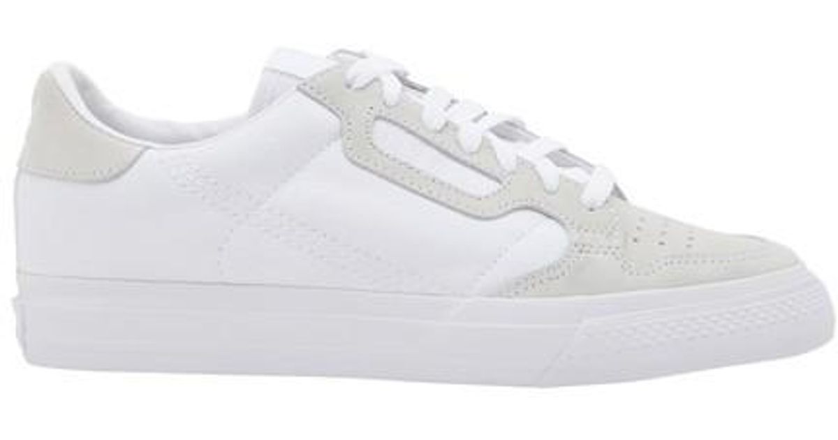 adidas Originals Canvas Continental 80 Vulc Trainers in White - Save 53% |  Lyst