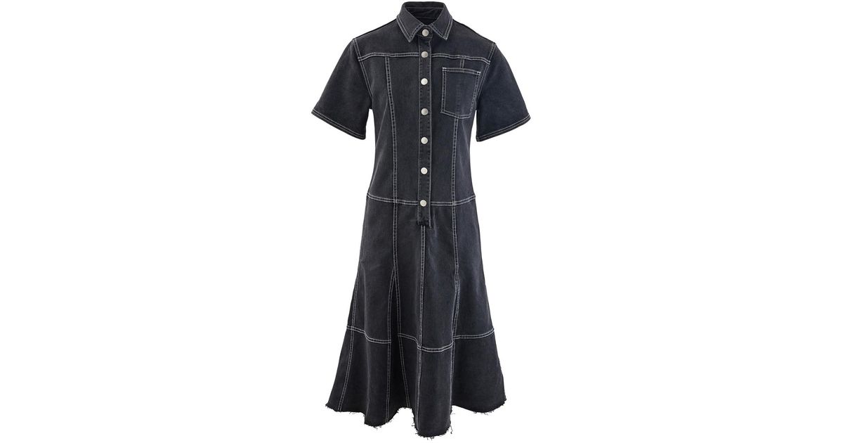proenza schouler denim dress