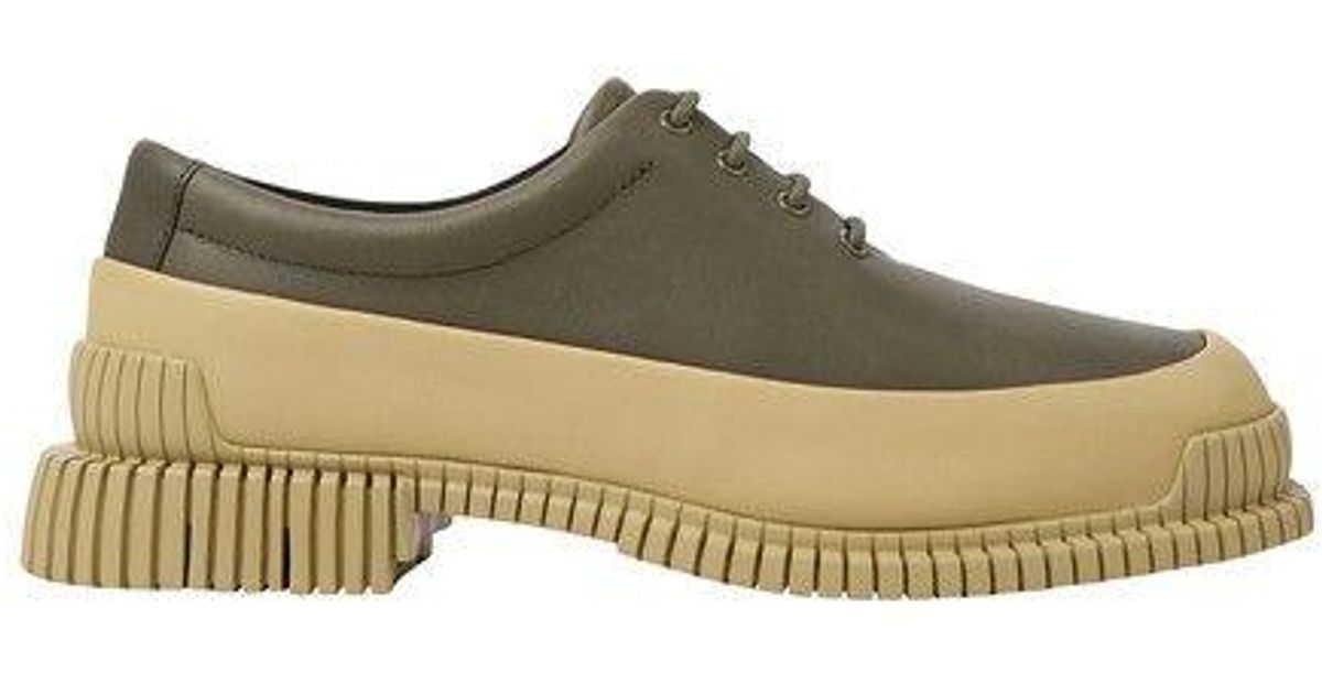 Camper Pix Lace-up Shoes in Green | Lyst