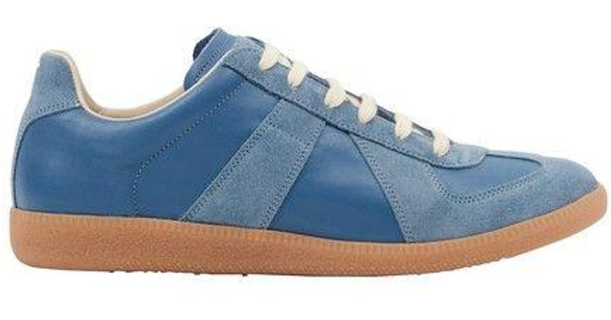 Maison Margiela Replica Sneakers in Blue for Men | Lyst