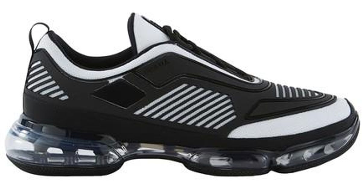 Prada Cloudburst Sneakers in Black/White (Black) for Men - Save 57% - Lyst