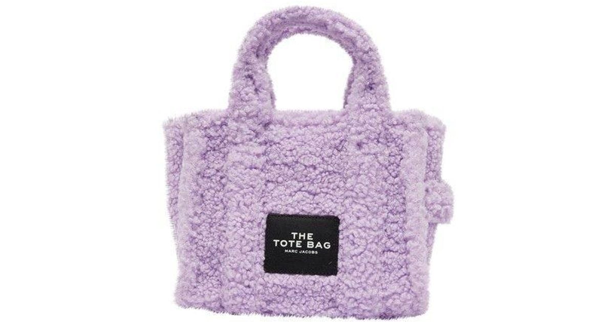 Marc Jacobs The Small Tote Teddy Bag in Purple | Lyst