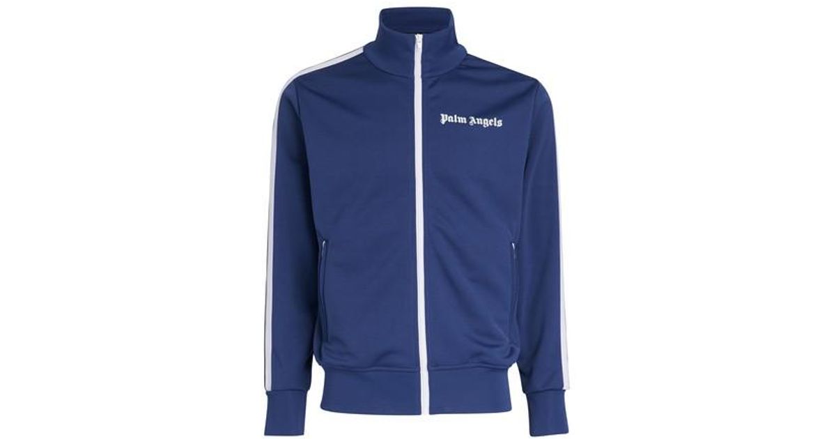 Palm Angels Classic Track Jacket in Navy Blue (Blue) for Men - Lyst