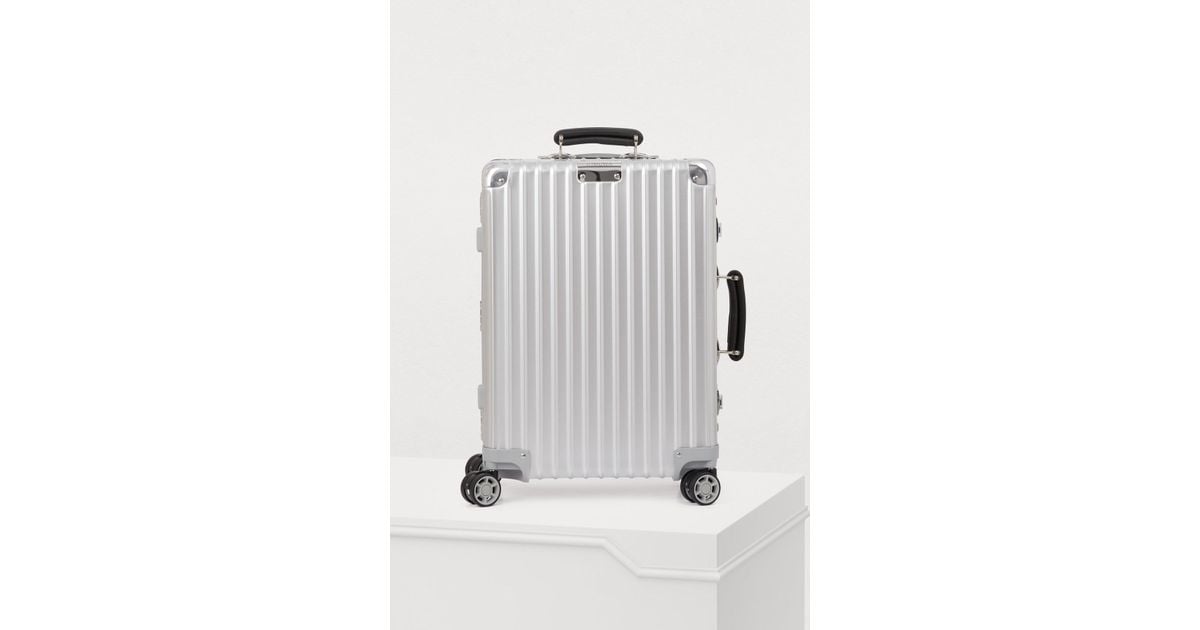Rimowa Classic Cabin S luggage in Metallic Lyst