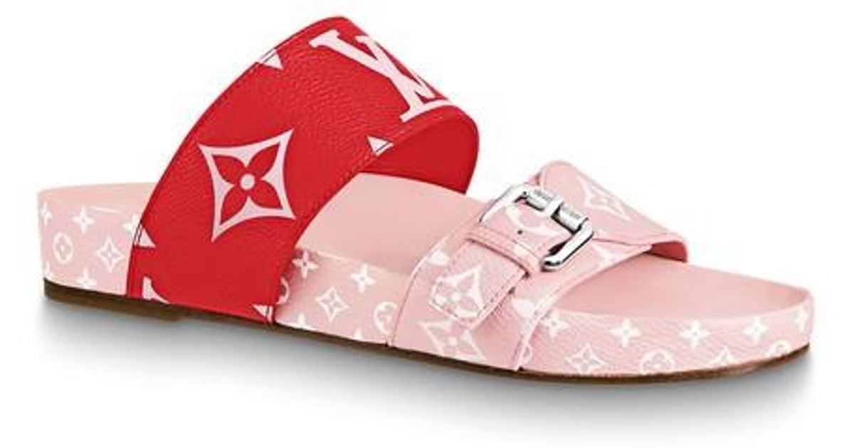 lv pink slides