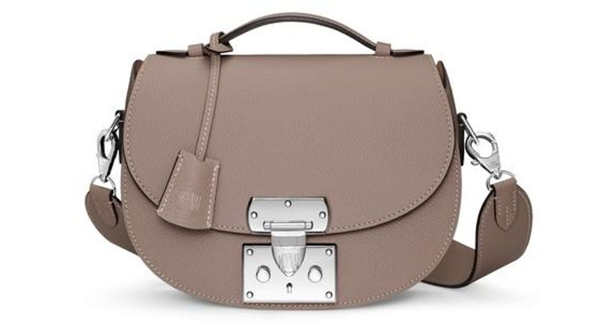 Moynat Flori PM - Grey Crossbody Bags, Handbags - MOYNA20679