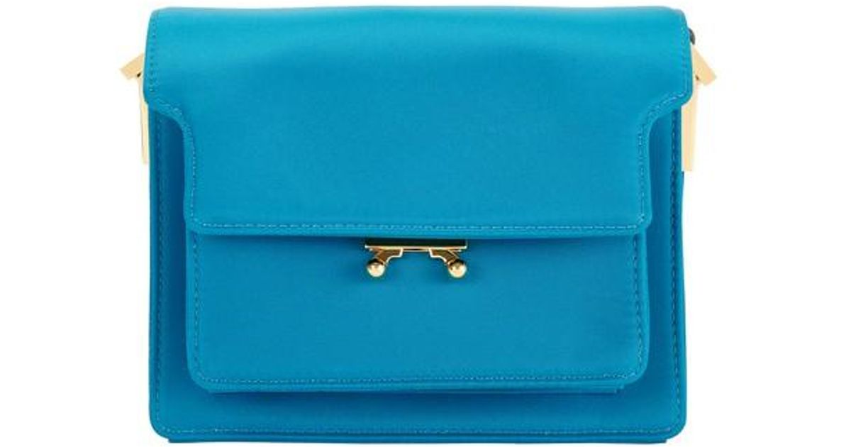 Marni Synthetic Trunk Light Bag in Blue | Lyst