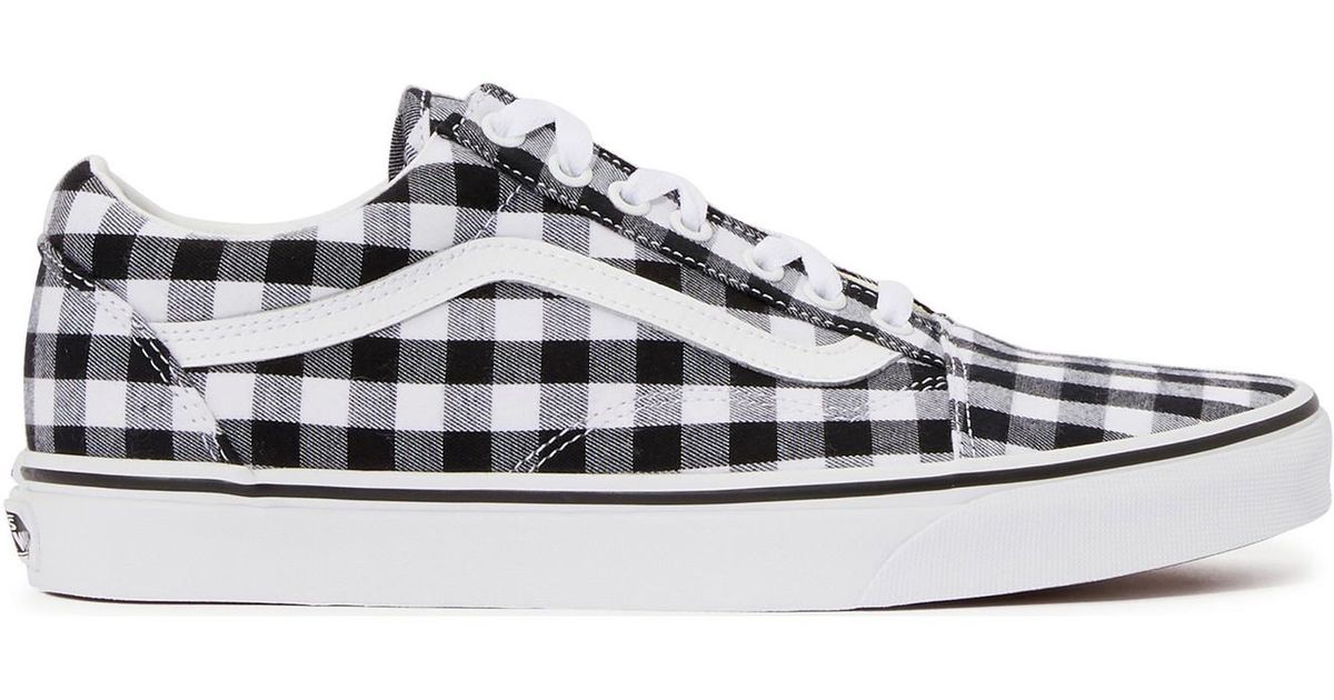 gingham old skool