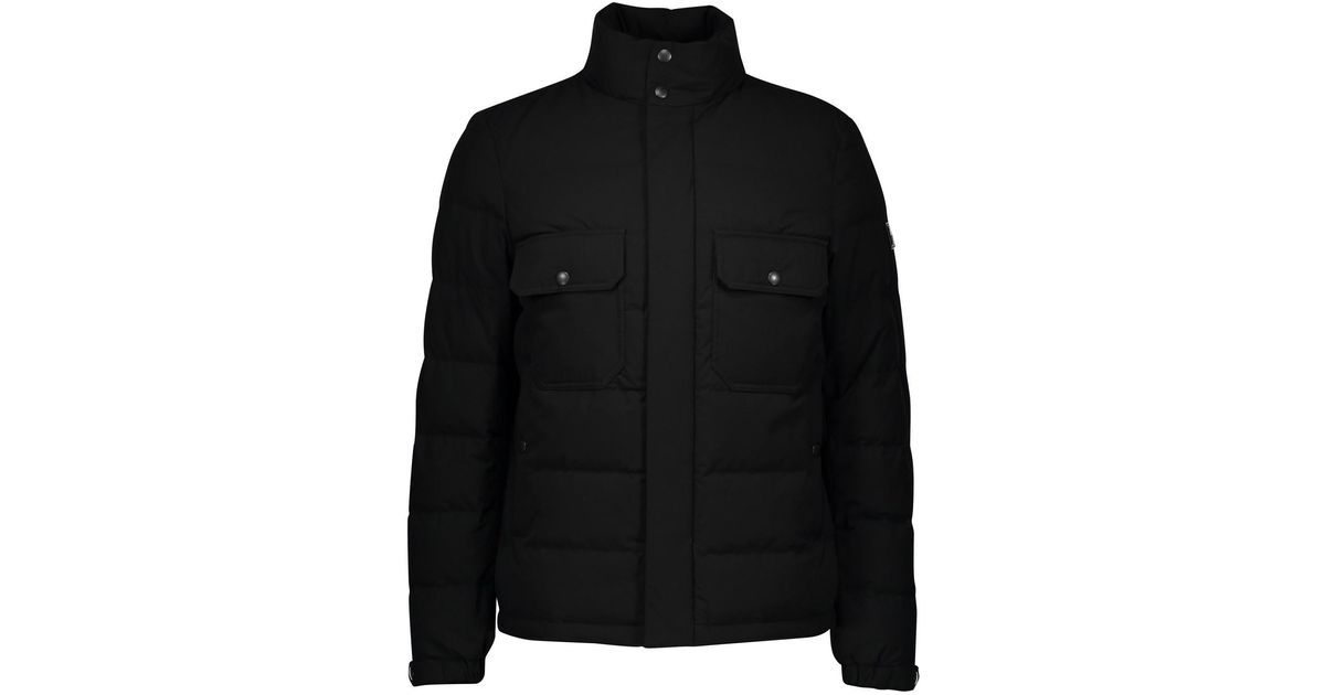 Woolrich Sierra Stag Jacket in Black for Men Lyst