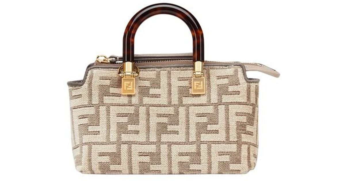 Fendi By The Way Mini in Natural | Lyst