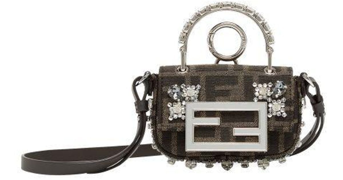 fendi-marron-Nano-Baguette-